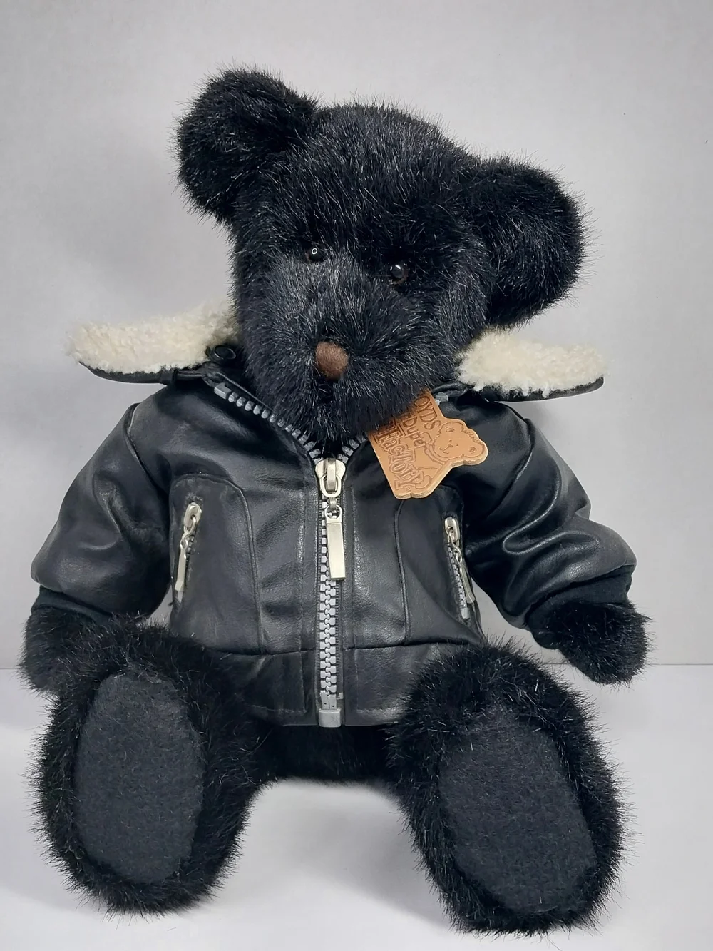 Vintage Boyds Bears Super Duper Black Plush 16